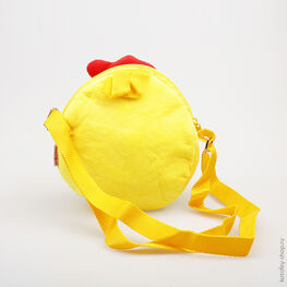 02809022-10 Сумка детская Цыпленок для девочки разноцветный фото №3