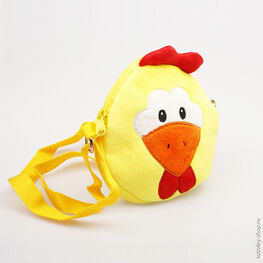 02809022-10 Сумка детская Цыпленок для девочки разноцветный