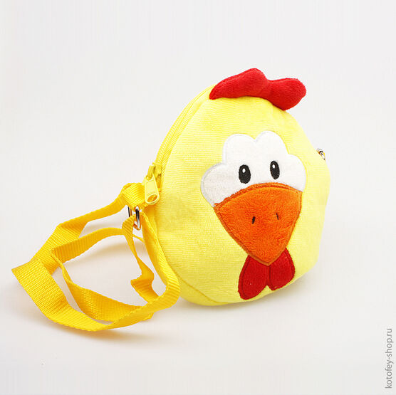 02809022-10 Сумка детская Цыпленок для девочки разноцветный