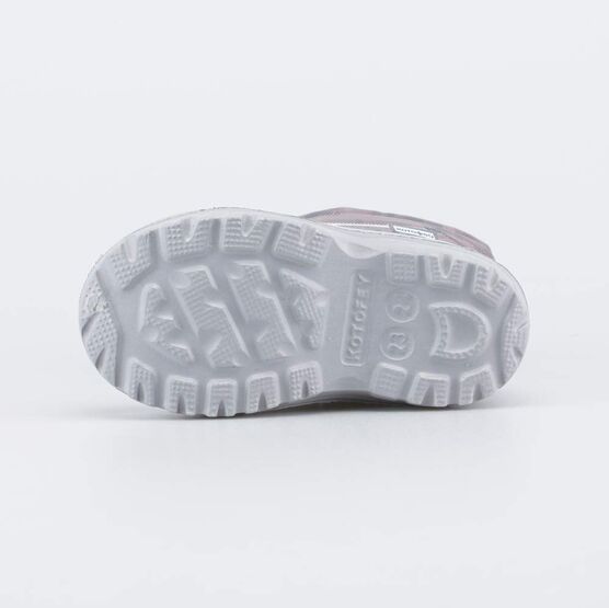 464066-42 Сноубутсы с защитой от снега для девочки серый фото №3