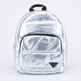 02811274-00 Рюкзак для девочек серебрист. для девочки серебрист.