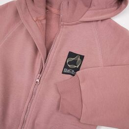 07869045-40 Комбинезон детский футер фуксия для девочки фуксия фото №3