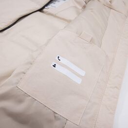 07885001-40 Жилет детский бежевый для девочки бежевый фото №4