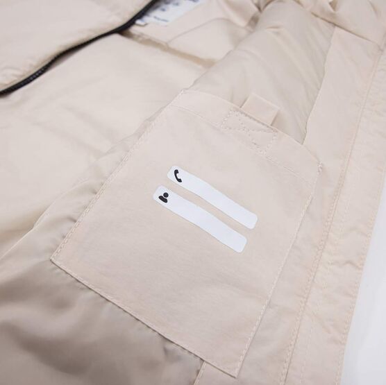 07885001-40 Жилет детский бежевый для девочки бежевый фото №4