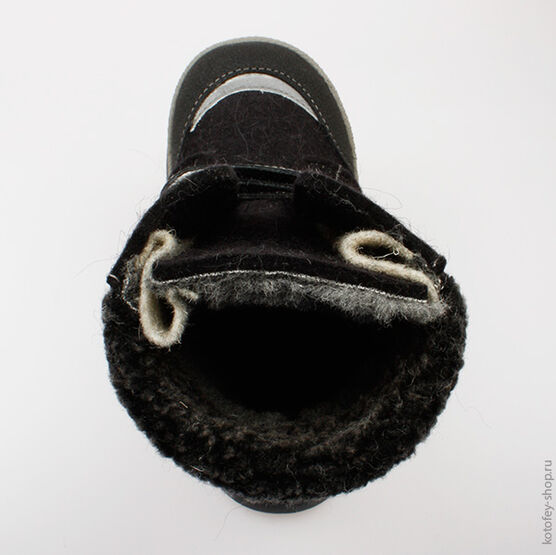 457002-43 Валенки для мальчики черный фото №4
