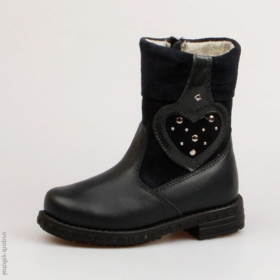 462094-33 Сапожки для девочки светло-синий