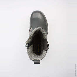 462095-31 Сапожки для девочки серый фото №4