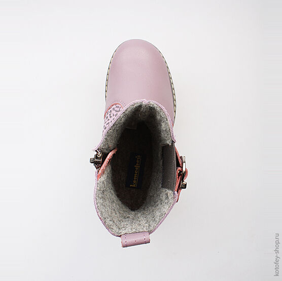 462095-32 Сапожки для девочки сиреневый фото №4