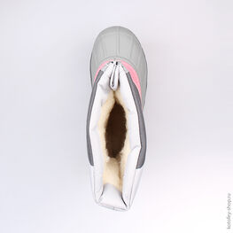 464024-41 Сноубутсы для девочки роз-сер фото №4