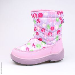 464911-42 Мембранные сапожки для девочки сиреневый