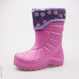 465001-11 Резиновые сапоги для девочки розовый