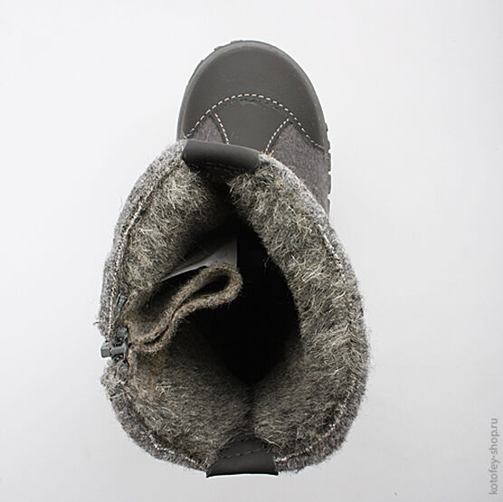 467006-47 Валенки для мальчики серый фото №4