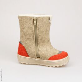 467024-41 Валенки для девочки серый фото №2