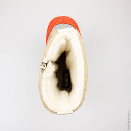 467024-41 Валенки для девочки серый фото №4