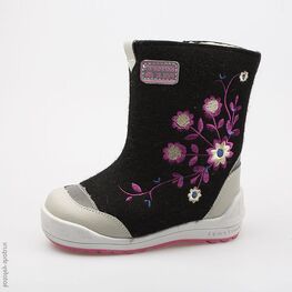 467030-41 Валенки для девочки черный