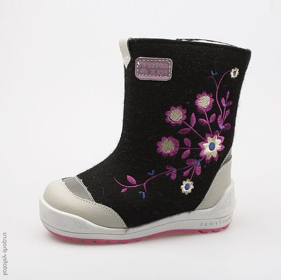 467030-41 Валенки для девочки черный