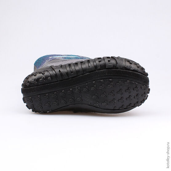 467040-41 Валенки для мальчики сер-син фото №3