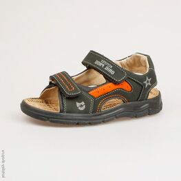 522049-21 Сандалии для мальчики сер-ора
