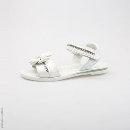 522067-22 Босоножки для девочки белый
