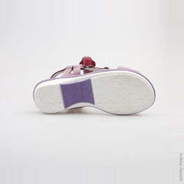 522073-21 Босоножки для девочки сиреневый фото №3