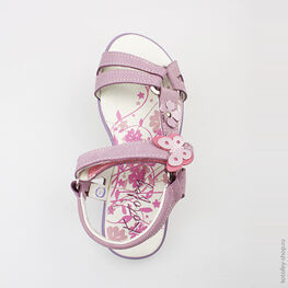 522073-21 Босоножки для девочки сиреневый фото №4