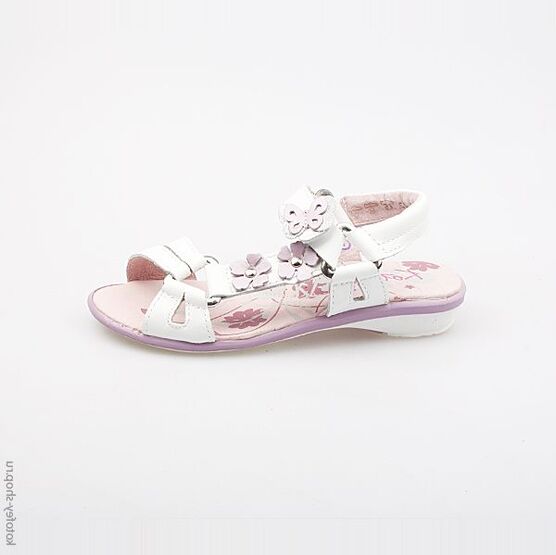 522073-23 Босоножки для девочки белый