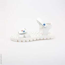 522075-21 Босоножки для девочки белый