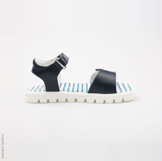 522076-21 Босоножки для девочки светло-синий фото №2