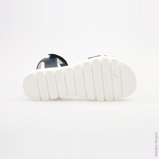 522076-21 Босоножки для девочки светло-синий фото №3