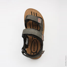 522079-22 Сандалии для мальчики серый фото №4