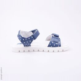 522086-21 Босоножки для девочки светло-синий фото №2