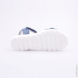 522086-21 Босоножки для девочки светло-синий фото №3