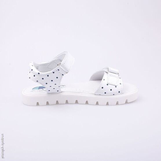 522086-22 Босоножки для девочки белый фото №2