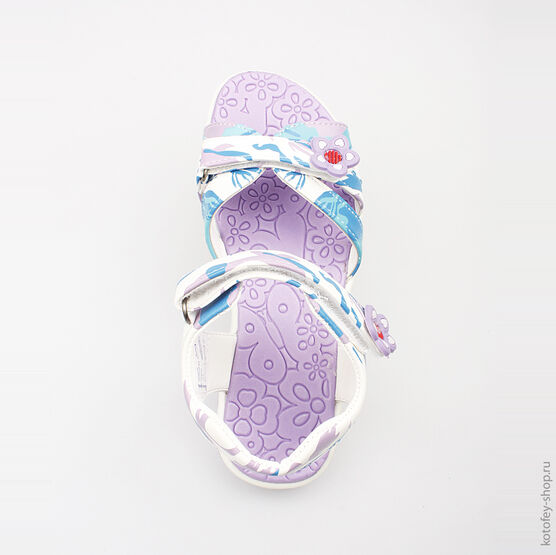523019-68 Пляжная обувь для девочки разноцветный фото №4