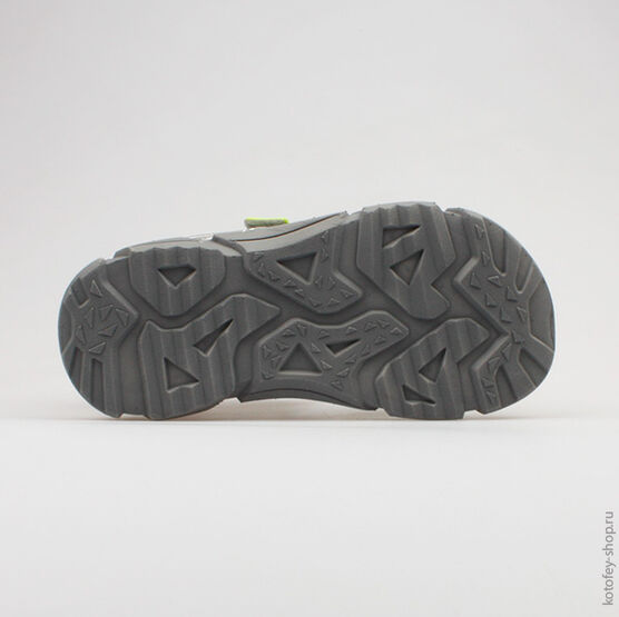 523036-12 Пляжная обувь для мальчики сер-сал фото №3