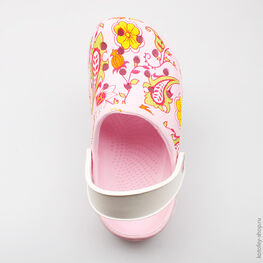 525000-03 Пляжная обувь розовая для девочки розовый фото №4