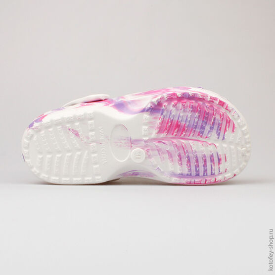 525003-01 Пляжная обувь сиреневая для девочки сиреневый фото №3