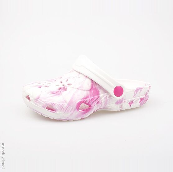 525003-02 Пляжная обувь белая для девочки белый