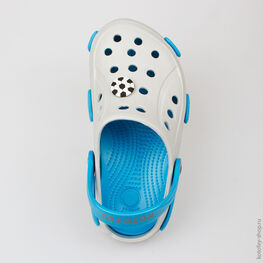 525005-01 Пляжная обувь серая для мальчики серый фото №4