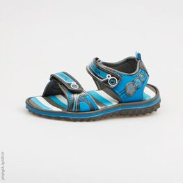 525007-11 Пляжная обувь для мальчики сер-гол