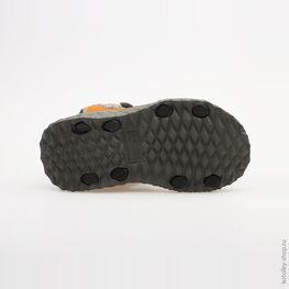 525007-13 Пляжная обувь для мальчики сер-ора фото №3