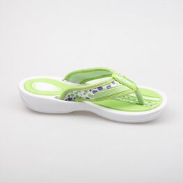 525010-01 Пляжная обувь салатовая для девочки салатовый фото №2