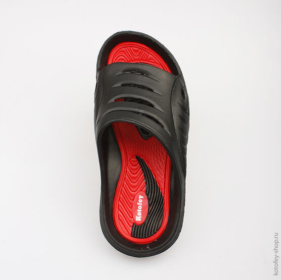 525011-01 Пляжная обувь черная для мальчики черный фото №4