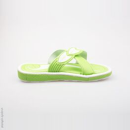 525014-01 Пляжная обувь салатовая для девочки салатовый фото №2