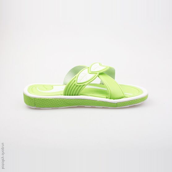 525014-01 Пляжная обувь салатовая для девочки салатовый фото №2