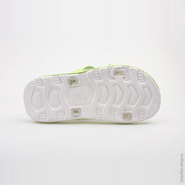 525014-01 Пляжная обувь салатовая для девочки салатовый фото №3