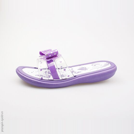 525016-01 Пляжная обувь сиреневая для девочки сиреневый