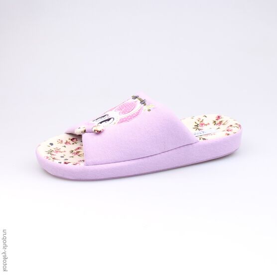 531011-11 Тапочки сиреневые для девочки сиреневый