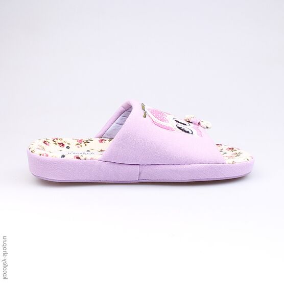 531011-11 Тапочки сиреневые для девочки сиреневый фото №2