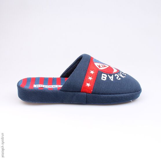 531014-11 Тапочки синие для мальчики светло-синий фото №2